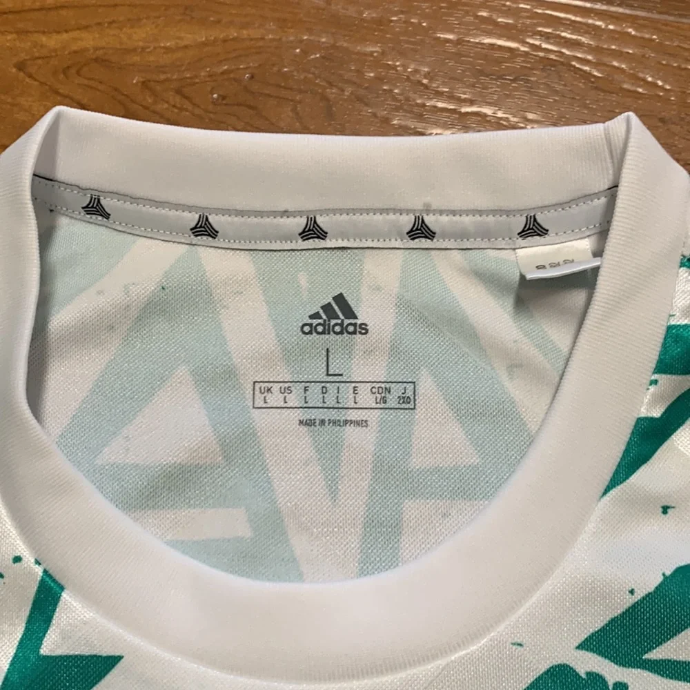 Adidas Tan DNA Graphic Soccer Jersey #10